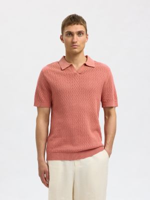 STRUCTURED KNITTED POLO SHIRT 16097572