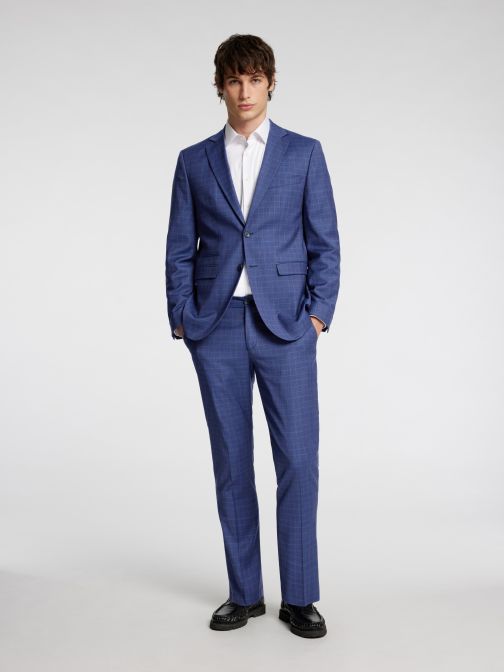 SLIM FIT KOCKÁS ÖLTÖNYNADRÁG