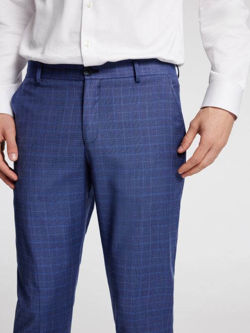 SLIM FIT KOCKÁS ÖLTÖNYNADRÁG