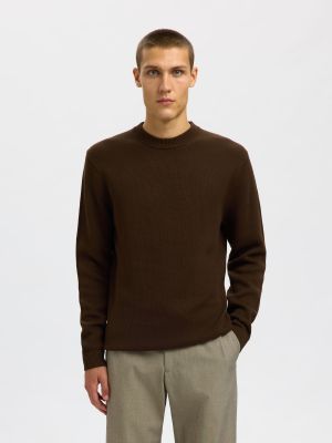 ORGANIC COTTON KNITTED PULLOVER 16092599