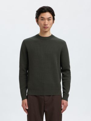 ORGANIC COTTON KNITTED PULLOVER 16092599