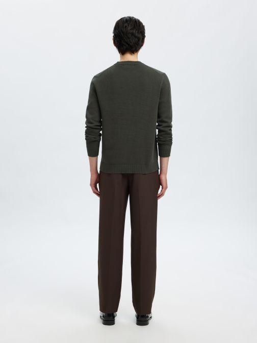 ORGANIC COTTON KNITTED PULLOVER