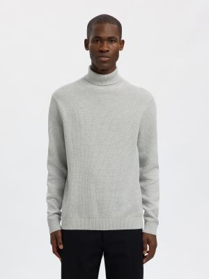 KNITTED ROLL NECK PULLOVER 16099187
