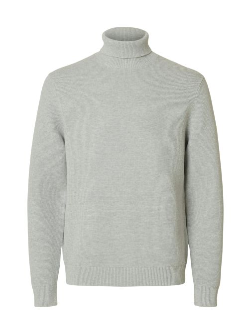 KNITTED ROLL NECK PULLOVER