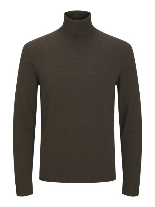 KNITTED ROLL NECK PULLOVER