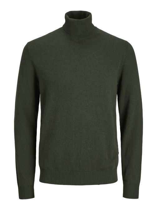 KNITTED ROLL NECK PULLOVER