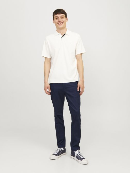 SLIM FIT CHINO NADRÁG 