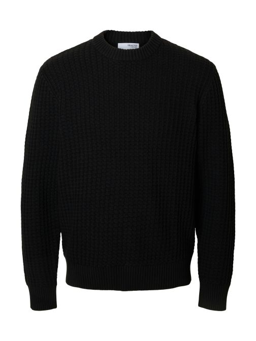 STRUCTURED KNITTED PULLOVER
