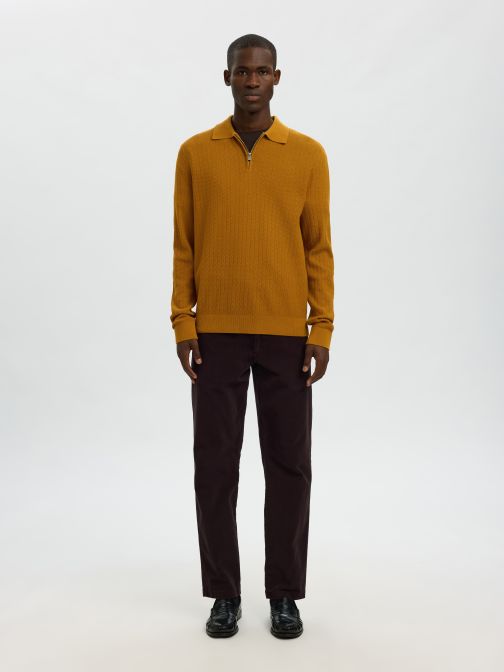 FÉLIG CIPZÁRAS PULÓVER 