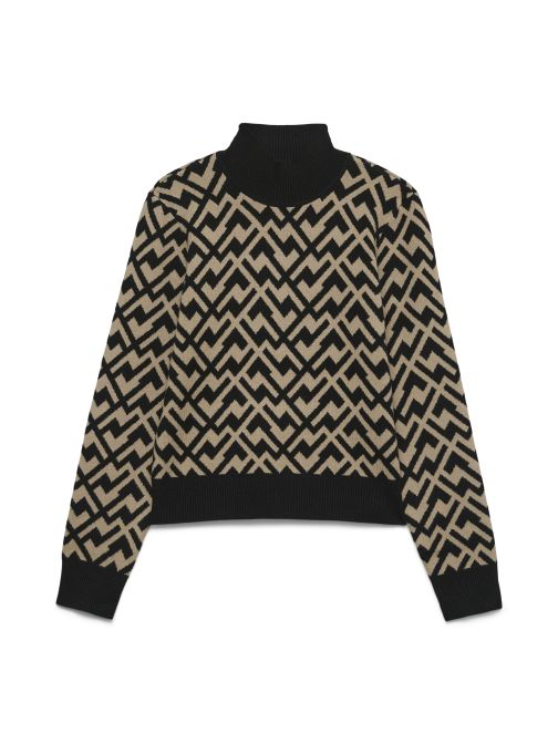 MINTÁS KÖTÖTT PULÓVER 