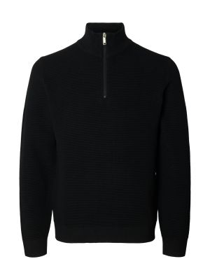 HALF ZIPPED KNITTED PULLOVER 16099875