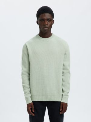 ORGANIC COTTON KNITTED PULLOVER 16092599