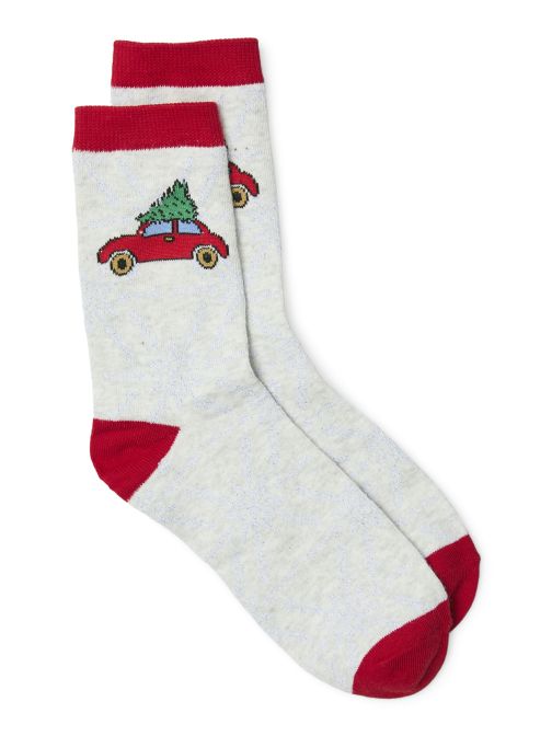 ÜNNEPI MINTÁS ZOKNI 