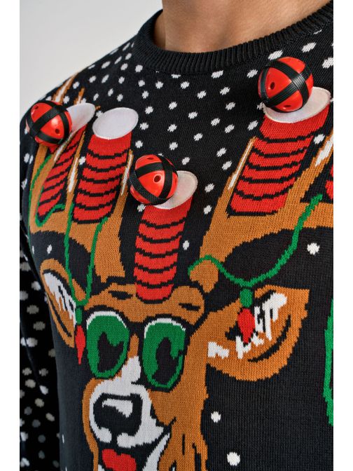 ÜNNEPI MINTÁS INTERAKTÍV PULÓVER