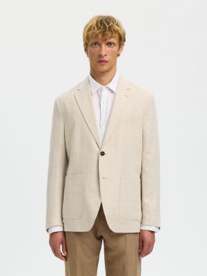 REGULAR FIT LINEN SPORT BLAZER 16100183