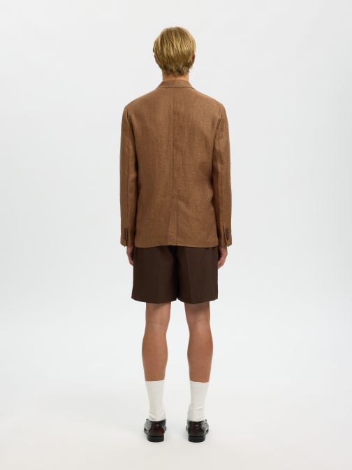 REGULAR FIT LINEN SPORT BLAZER