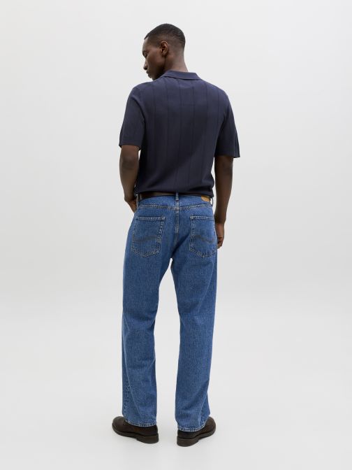 STRUCTURED KNITTED POLO SHIRT