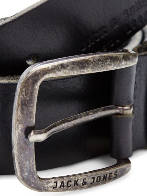 JJIPAUL JJLEATHER BELT NOOS Black