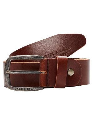 JJIPAUL JJLEATHER BELT NOOS Black Coffee 12111286