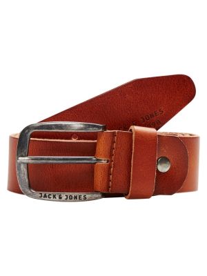 JJIPAUL JJLEATHER BELT NOOS Mocha Bisque 12111286
