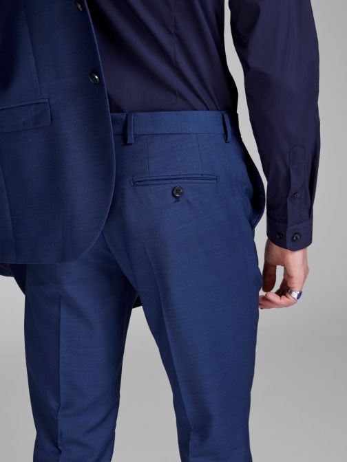 SLIM FIT SUIT TROUSERS