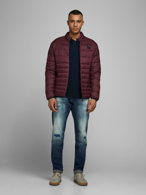 V-NECK KNITTED PULLOVER