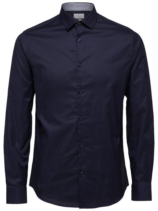 SHDONENEW-MARK SHIRT LS NOOS Navy Blazer