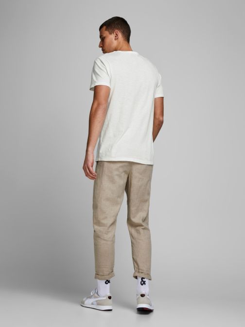 SPLIT NECK T-SHIRT