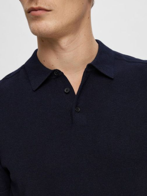 KNITTED POLO SHIRT