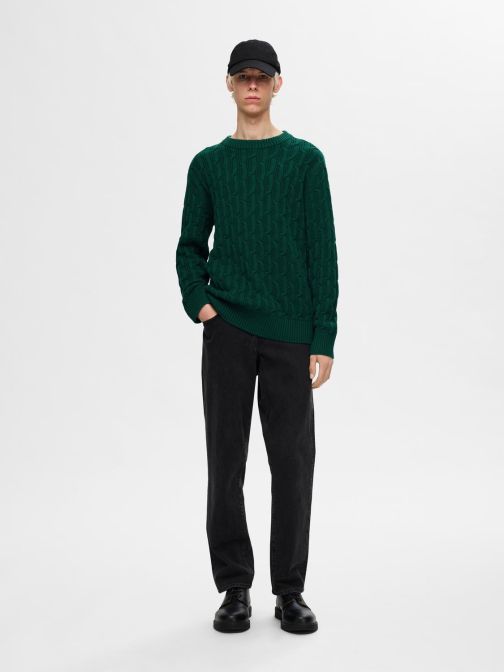 ORGANIKUS PAMUT KÖTÖTT PULÓVER 