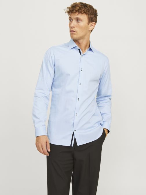 SLIM FIT COTTON SHIRT