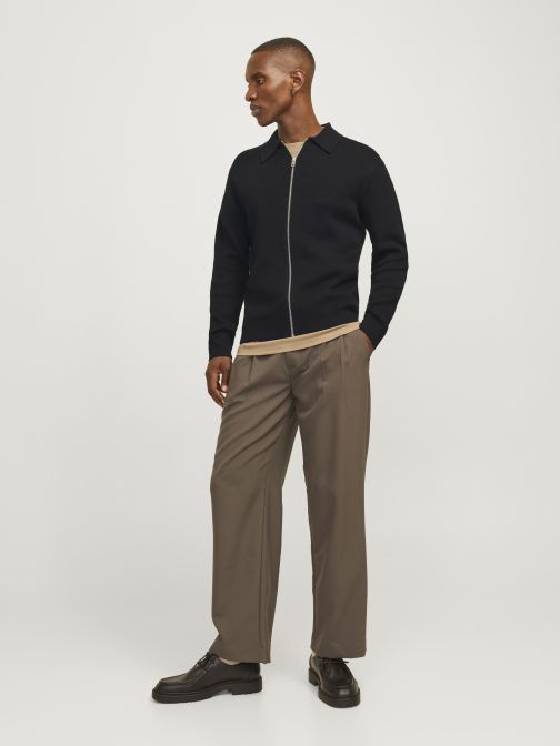 ZIP CARDIGAN