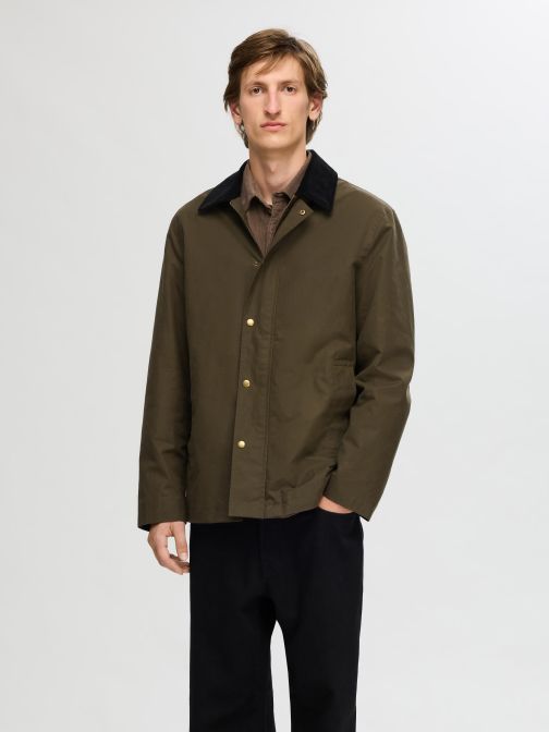 WAXED COTTON JACKET