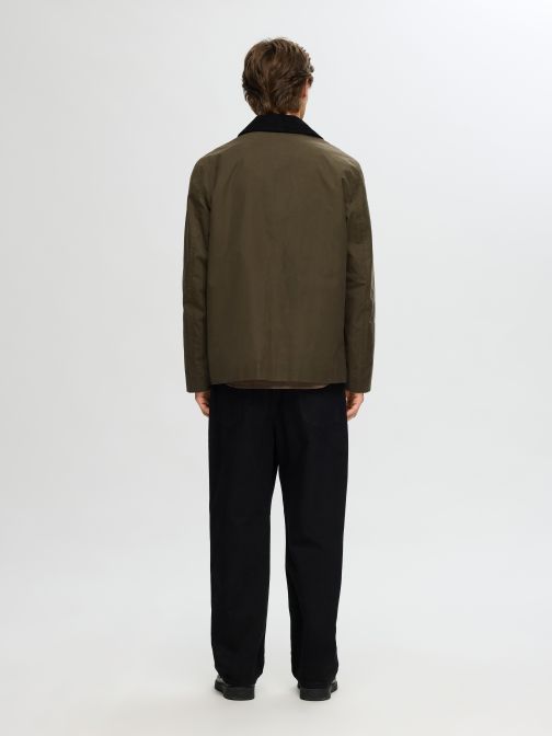 WAXED COTTON JACKET