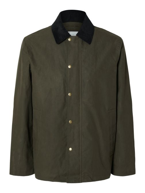 WAXED COTTON JACKET