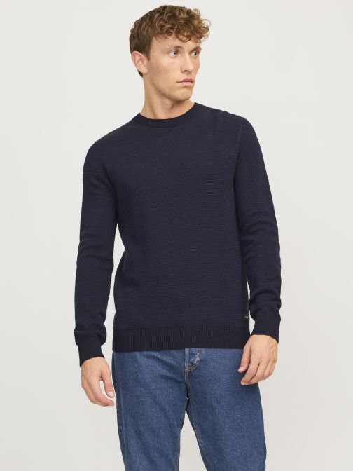 KNITTED COTTON PULLOVER