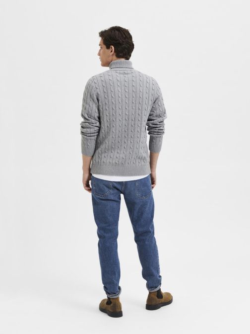 ORGANIC COTTON KNITTED PULLOVER