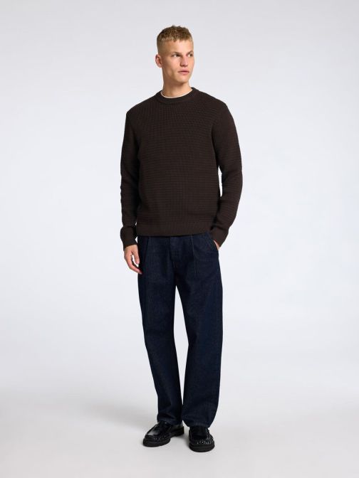 ORGANIC COTTON KNITTED PULLOVER