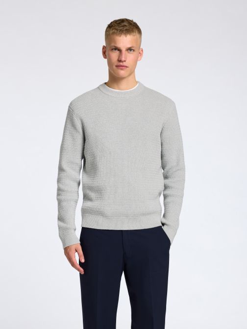 ORGANIC COTTON KNITTED PULLOVER