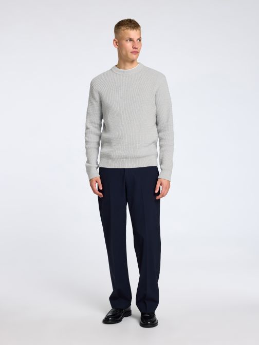 ORGANIC COTTON KNITTED PULLOVER
