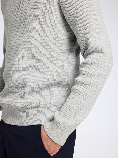 ORGANIC COTTON KNITTED PULLOVER