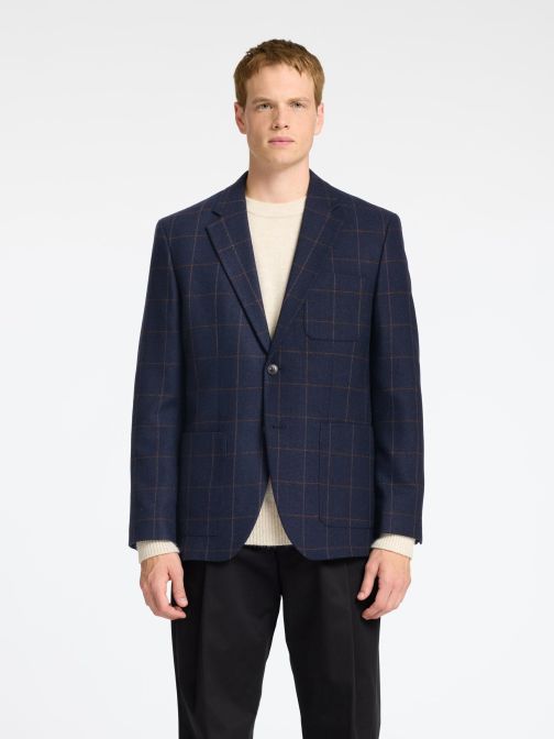 KOCKÁS SLIM FIT SPORTZAKÓ 
