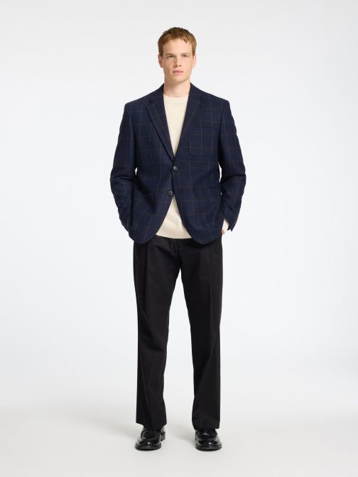 KOCKÁS SLIM FIT SPORTZAKÓ 