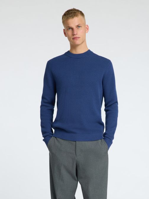 ORGANIC COTTON KNITTED PULLOVER