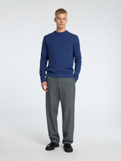 ORGANIC COTTON KNITTED PULLOVER