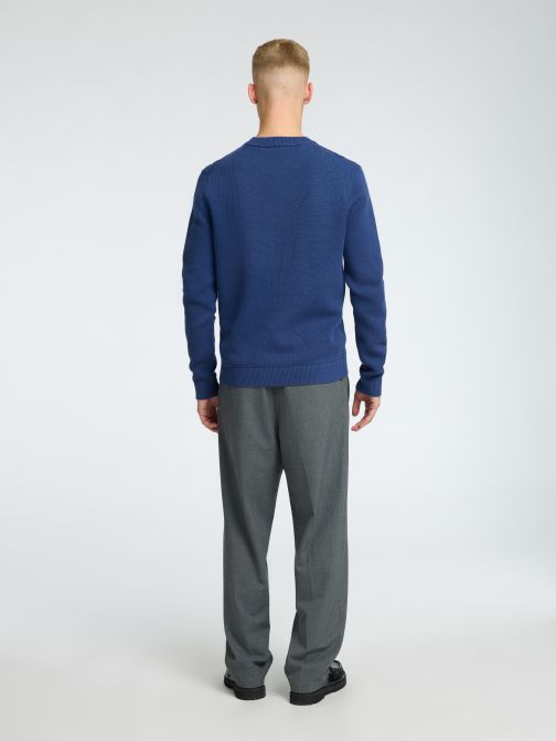 ORGANIC COTTON KNITTED PULLOVER