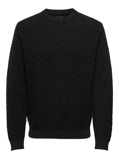 STRUKTÚRÁLT KÖTÖTT PULÓVER