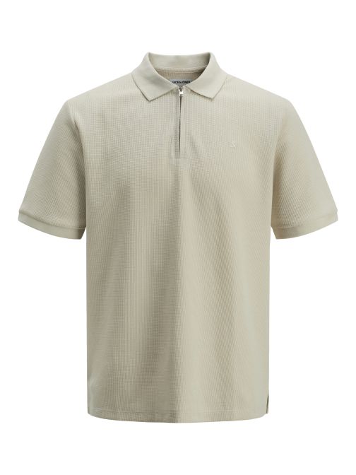 ZIPPED POLO SHIRT