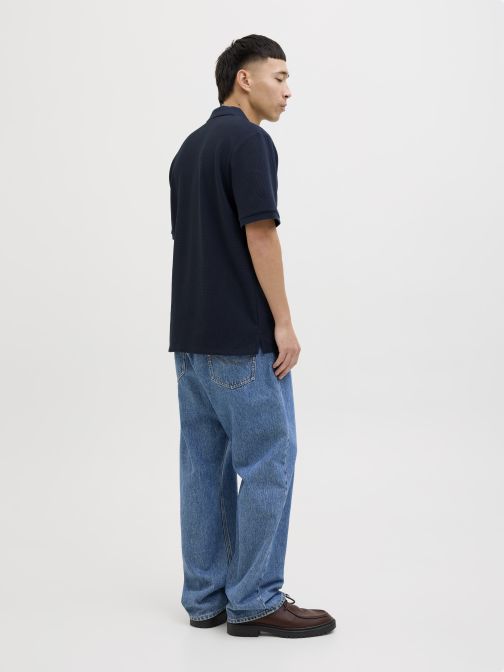 ZIPPED POLO SHIRT