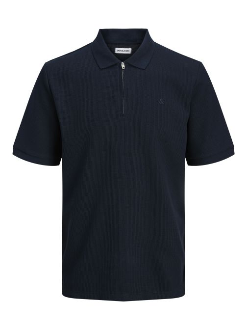 ZIPPED POLO SHIRT